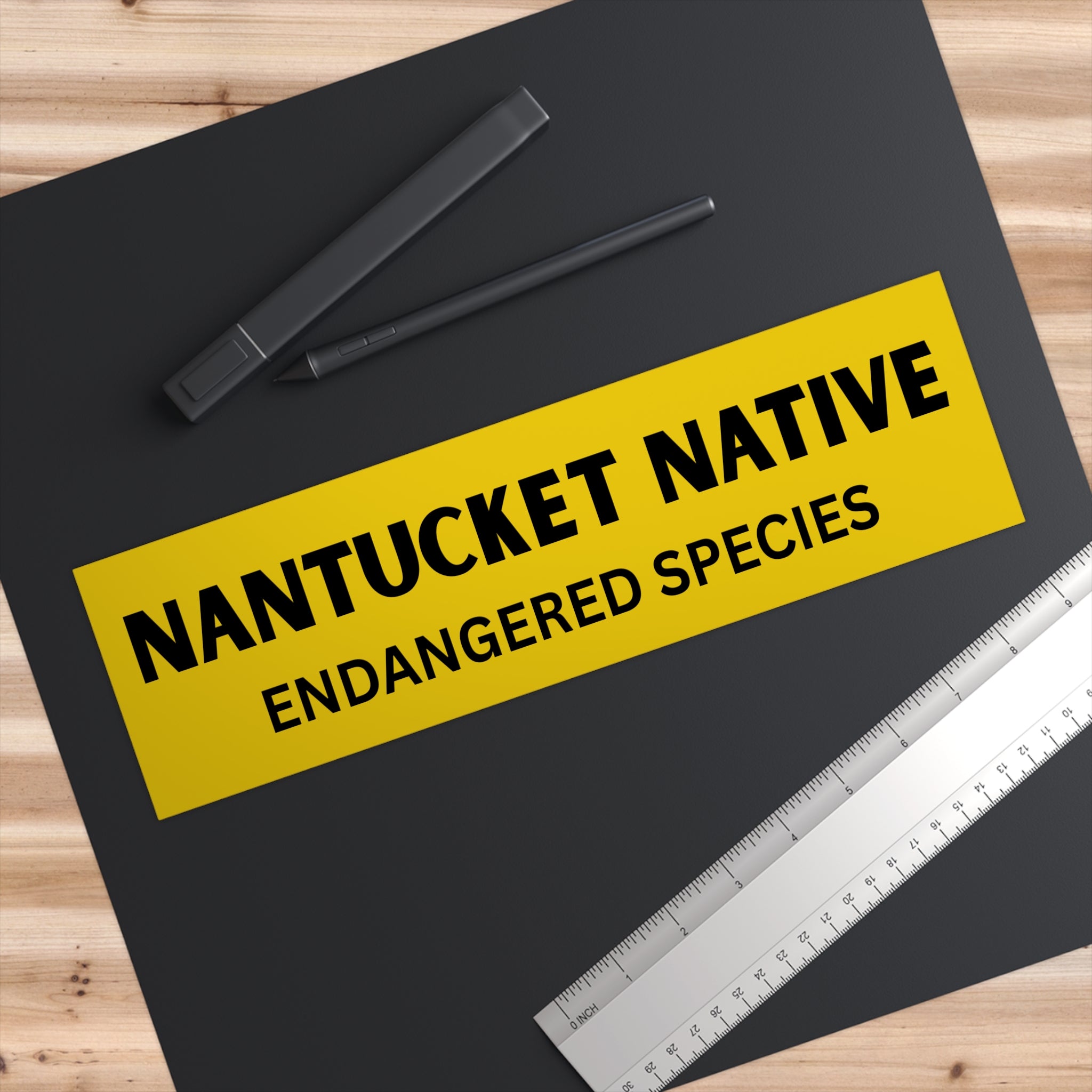 Nantucket Native 'OG' Endangered Species Bumper Sticker