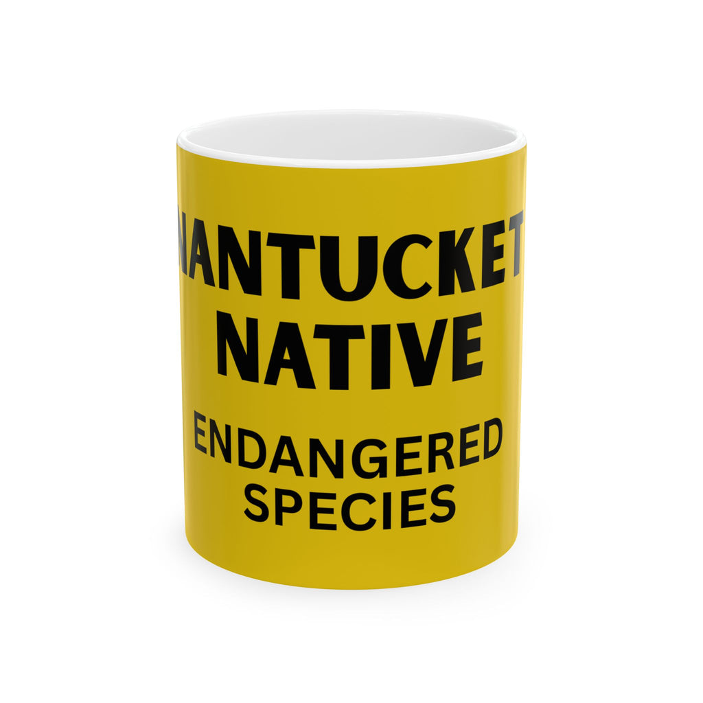 Nantucket Native Endangered Species Ceramic Mug (11oz & 15oz)